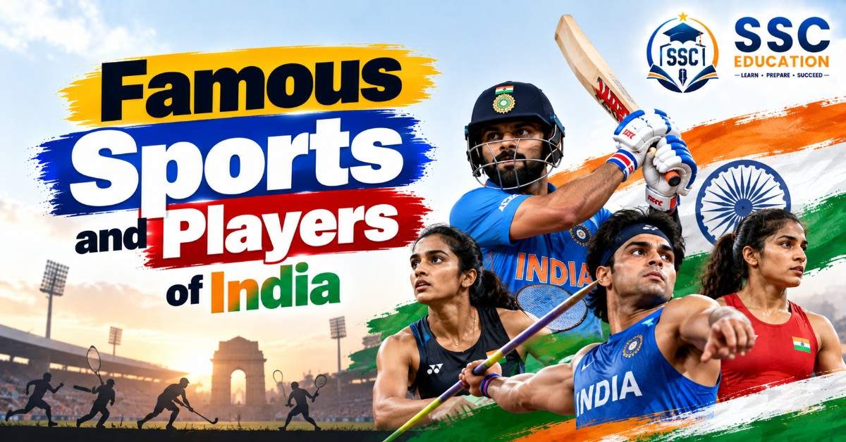Famous Sports and Players of India (Top SSC Questions)