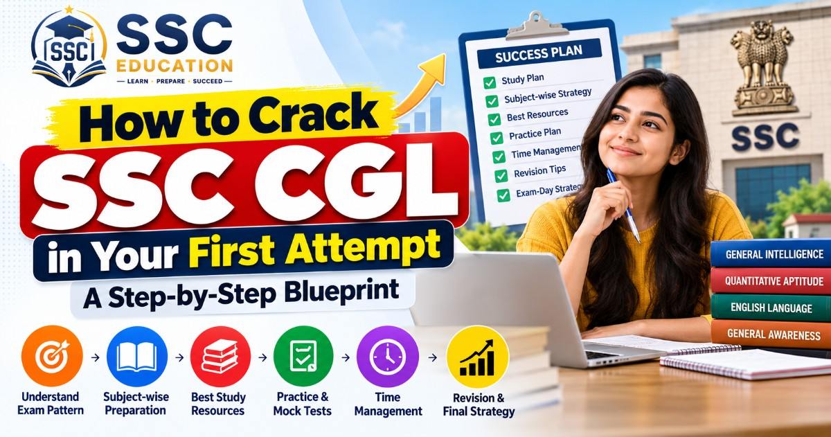 How to Crack SSC CGL in Your First Attempt: A Step-by-Step Blueprint