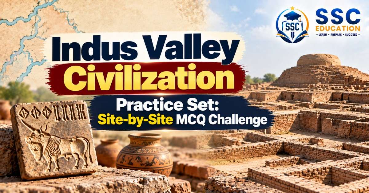 Indus Valley Civilization Practice Set: Site-by-Site MCQ Challenge