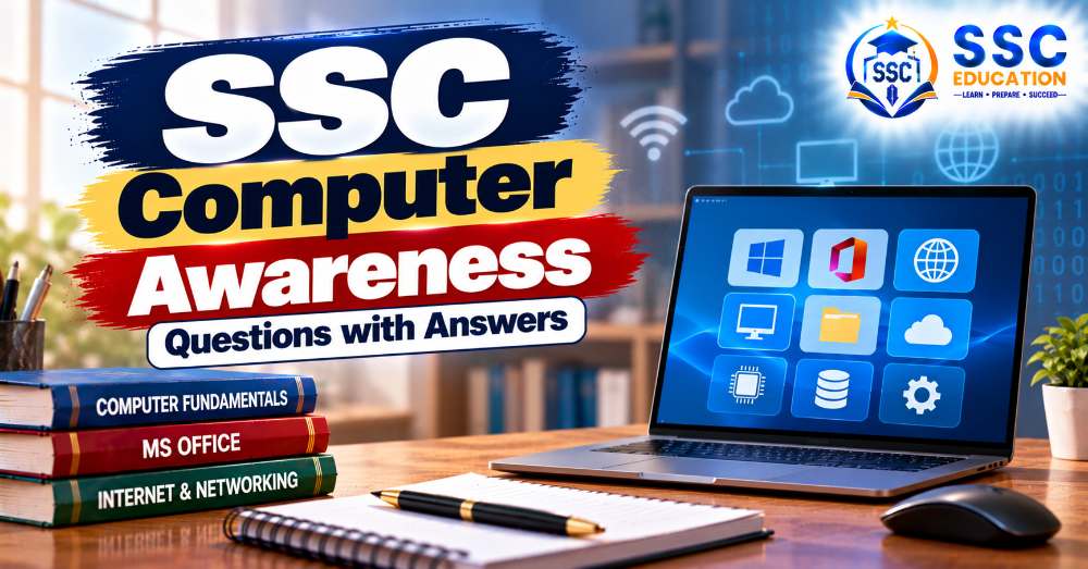 SSC Computer Awareness Questions with Answers