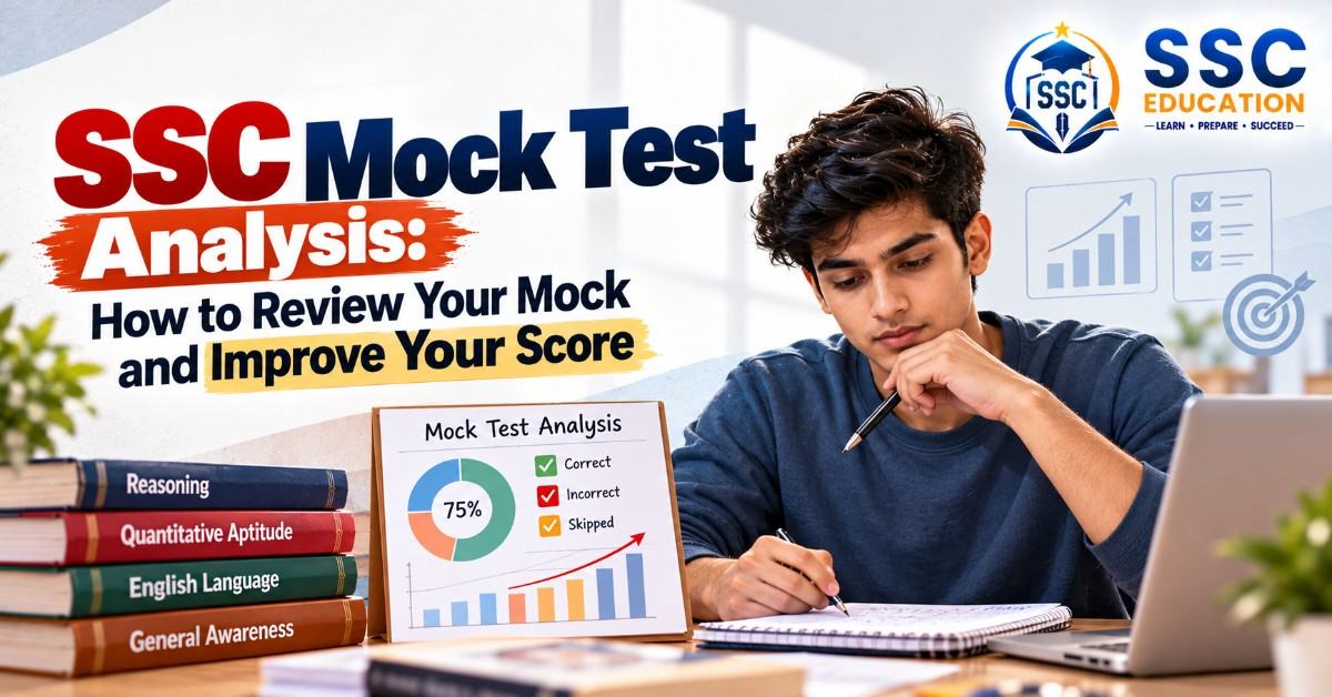 SSC Mock Test Analysis: How to Review Your Mock and Improve Your Score